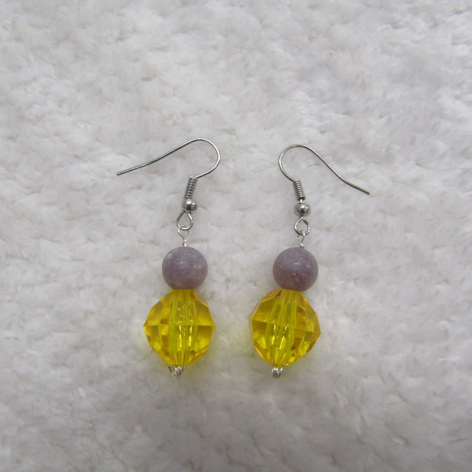 Yellow Drop Earrings For Women Teen Gift Idea Holiday Casual 9$